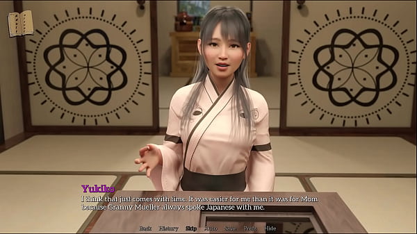 Une jeune fille passionnée s'exhibe